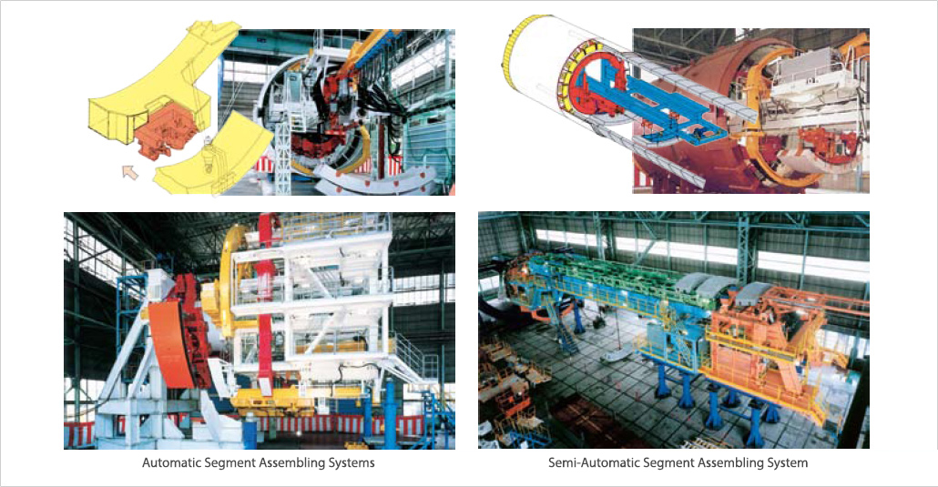 Semi-Automatic Segment Assembling System